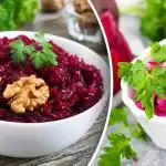 Dievišķo biešu salātu recepte pāris minūtēs